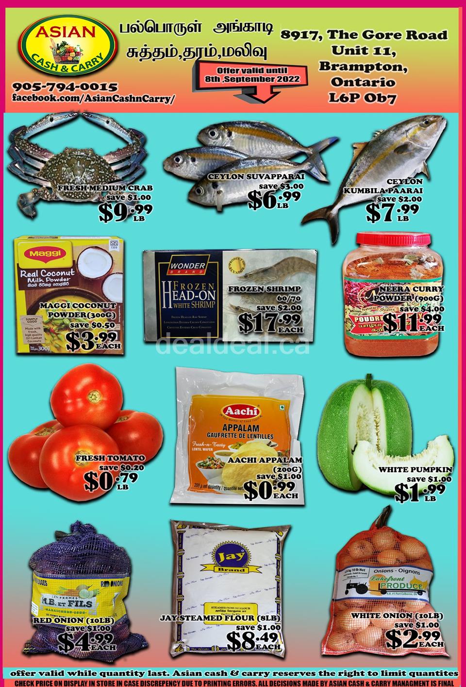 Weekly Flyer at Asian Cash & Carry