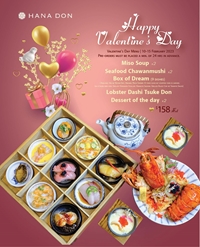  Enjoy our Valentine’s menu