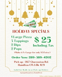 $25 Holiday Specials