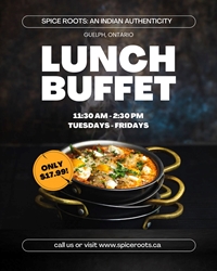 Lunch Buffet at Spice Roots