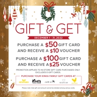 Gift and Get this holiday season