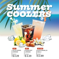 Summer Coolers at Coffee Time
