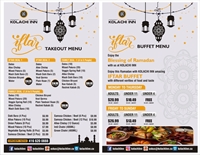 Kolachi Inn is offering Iftar Buffet and takeout packages for this Ramadan