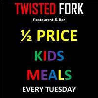 Half Price Kids Meal Every Tuesday 