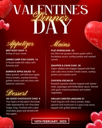  Special Valentine's Day meal