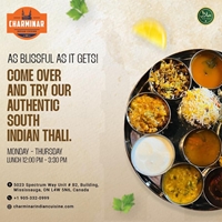 South Indian Thali - Food Menu