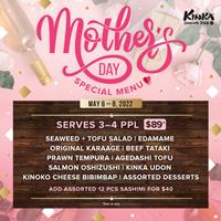 Mother's Day Special Menu at KINKA IZAKAYA