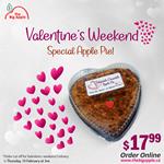 Velentine's Weekend Special Apple Pie At The Big Apple