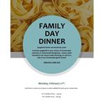 Family Day Dinner at Grammy's Place