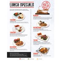 Daily Lunch Specials at Wendel Clark's Classic Grill & Bar